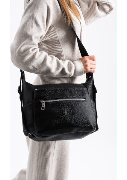 Kadın 4 Bölmeli Suni Yumuşak Deri Omuz ve Sırt Çantası 1436 modelleri