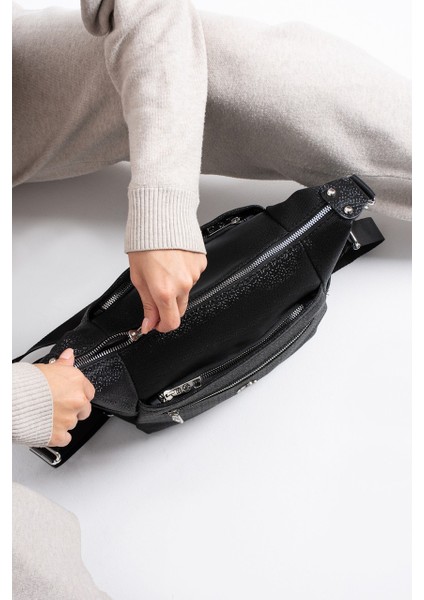 Kadın 4 Bölmeli Suni Yumuşak Deri Omuz ve Sırt Çantası 1436 indirimleri