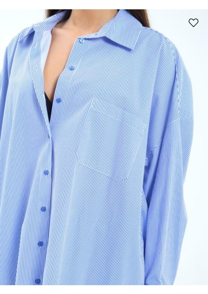 Gömlek-Mavi Beyaz ÇİZGİLİ-7388 fiyatları