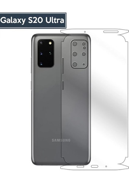 Ally Sm Galaxy S20 Ultra Hidrojel Hayalet Arka Tam Kaplama FILM-(5775) - T320G708-Z06320