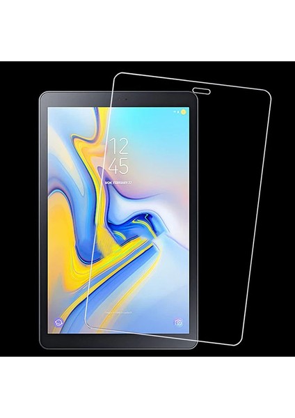Sm Galaxy Tab A 10.5 2018 T590 T595T597 Için Kırılmaz Cam Ekran KORUYUCU-(5775) - T043G679-Z900 modelleri