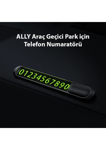 Ally Araç Geçici Park Için Telefon NUMARATÖRÜ-(5775) - T168G867-Z98168 modelleri