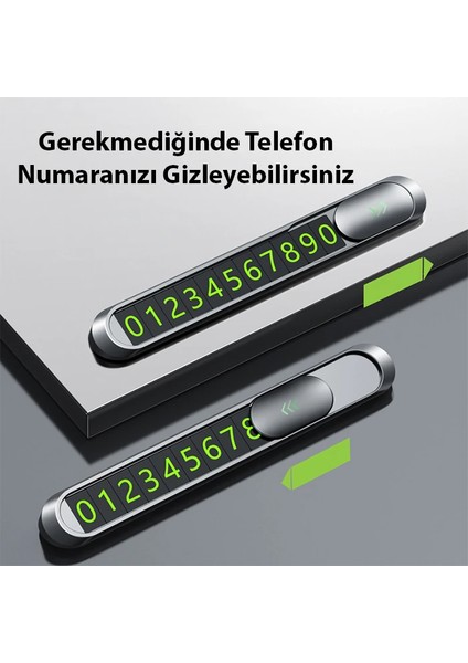 Ally Araç Geçici Park Için Telefon NUMARATÖRÜ-(5775) - T168G867-Z98168 fırsatları