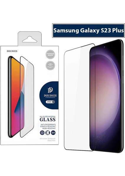 Dux Ducis Sm Galaxy S23 Plus Full Kaplama Cam Ekran KORUYUCU-(5775) - T574G879-Z76574