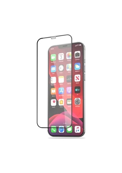 Iphone 12 Mini 5.4 Full Glue Tempered Cam Ekran Koruyucu Full KAPLAMA-(5775) - T808G883-Z60808