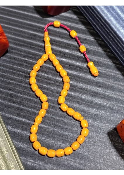 Sarı Sıkma Kehribar Tesbih Bilek Boy fiyatları