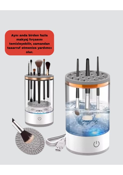 Profesyonel Makyaj Fırçası Temizleme ve Kurutma Makinesi fırsatları