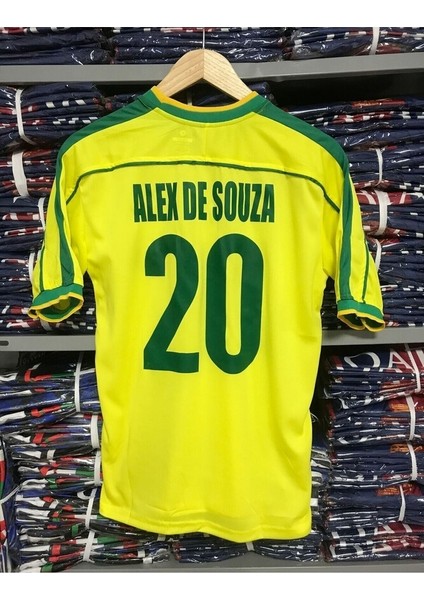 Brezilya 98 Dünya Kupası Alex De Souza Nostalji Forması fırsatları