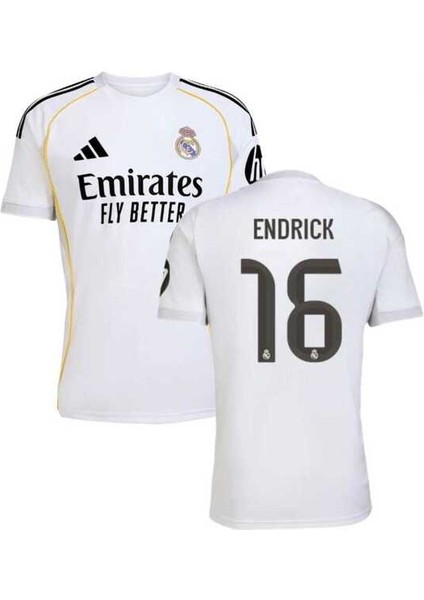 Real Madrid 2025-26 Yeni Sezon Endrick Iç Saha Forması fiyatları