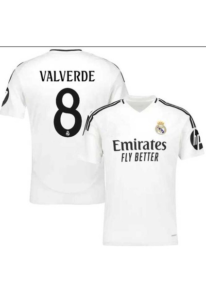 R.e.a.l.m.a.d.r.i.d 2024/25 Sezonu Federico Valverde Iç Saha Forması