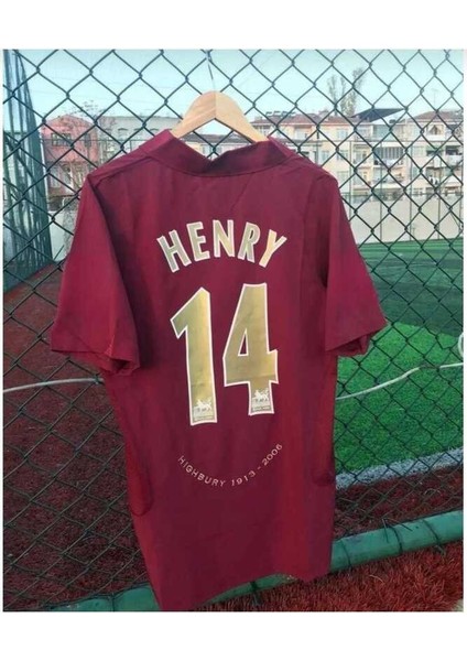 A.r.s.e.n.a.l 2005/06 Sezonu Thierry Henry Özel Nostalji Forması