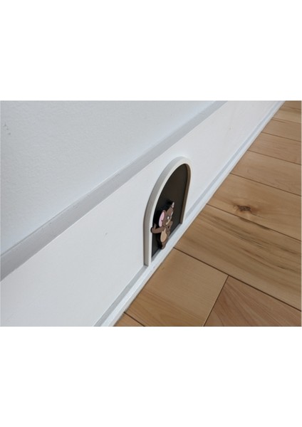 tom ve Jerry Temalı 3D Jerry Kapısı Dekoru – Duvar Süsü (3d Baskı)