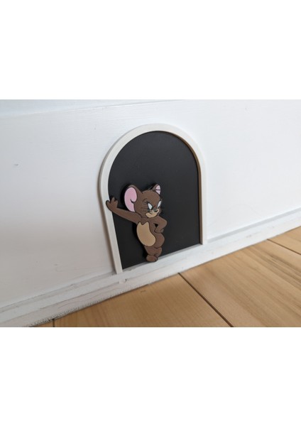 tom ve Jerry Temalı 3D Jerry Kapısı Dekoru – Duvar Süsü (3d Baskı) modelleri