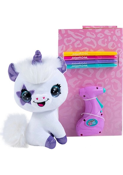Bfs Airbrush Plush Peluş Unicorn