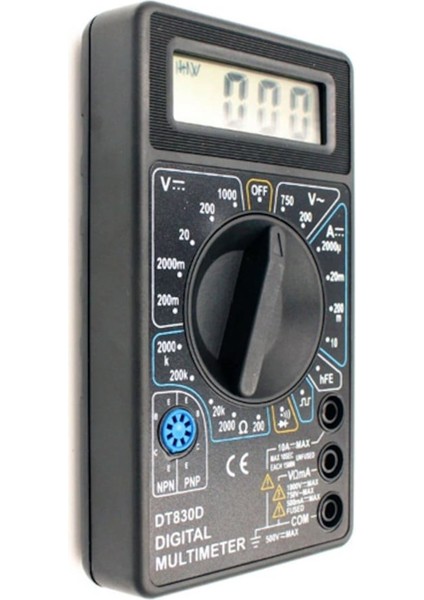 Dijital Avometre Multimetre Ölçü Aleti Akım Voltaj Direnç Ölçer (5067) fırsatları