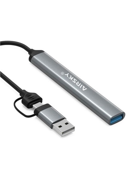 USB 3.0/usb 2.0/sd/tf Girişli 5 In 1 Tip-C Çevirici Adaptörü indirimleri
