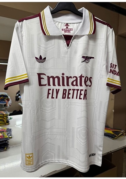 Arsenal 2025/26 Yeni Sezon Isimsiz Deplasman Forması (Beyaz) modelleri