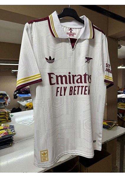 Arsenal 2025/26 Yeni Sezon Isimsiz Deplasman Forması (Beyaz) fırsatları