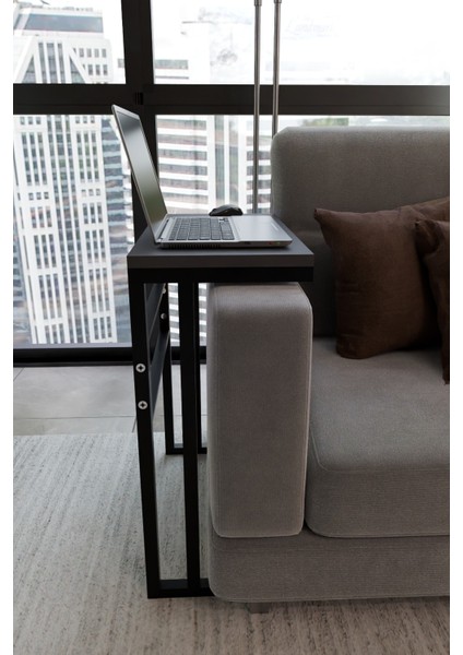 Metal Ayaklı Laptop Sehpası Kahvaltı Masası Çalışma Sehpası Çok Amaçlı Salon ve Ofis Kullanımı modelleri