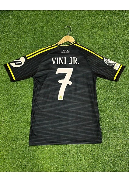 Real Madrid 2025/26 Sezonu Vini Jr Deplasman Forması (Gri) modelleri