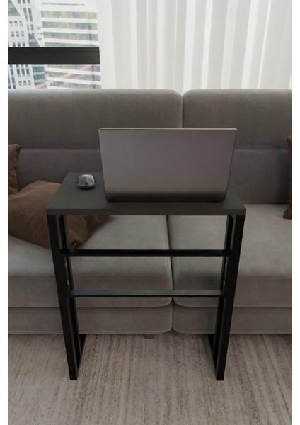 Metal Ayaklı Laptop Sehpası Kahvaltı Masası Çalışma Sehpası Çok Amaçlı Salon ve Ofis Kullanımı fırsatları