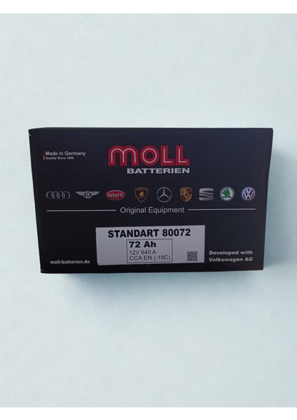 72 Ah. 640A (En) (Üretim Tarihi: 2025)