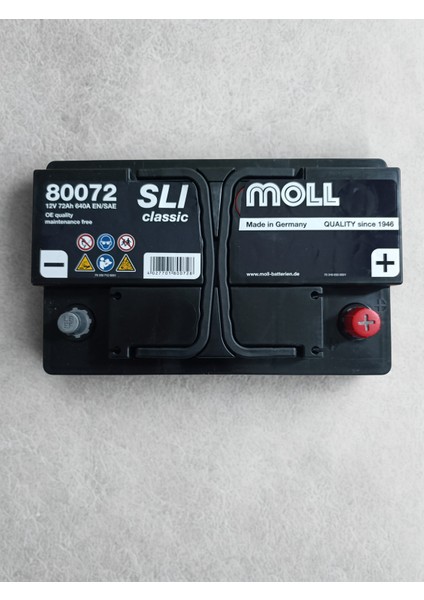 72 Ah. 640A (En) (Üretim Tarihi: 2025) fırsatları