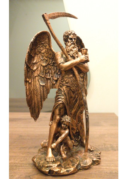Zeus'un Babası Kronos Biblo Dekoratif Heykel Ev Dekor Tasarım Hediyelik fiyatları