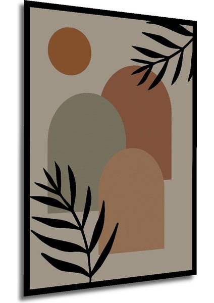 Çerçeve Görünümlü Modern Minimalist Soyut Ahşap Mdf Dekoratif Tablo Dikdörtgen Tablo modelleri