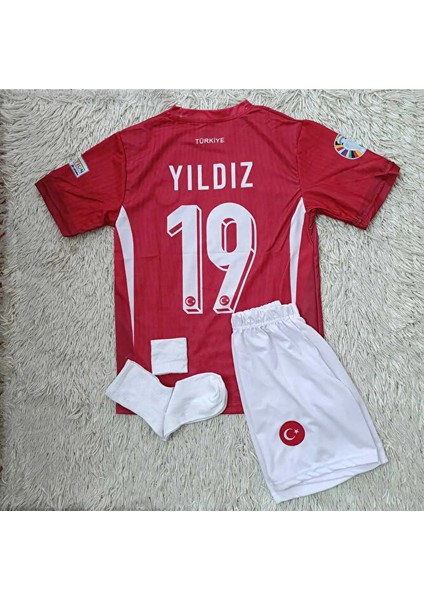 Kenan Yıldız Türkiye Milli Takım Euro 2024 Çocuk Forması 4'lü Set