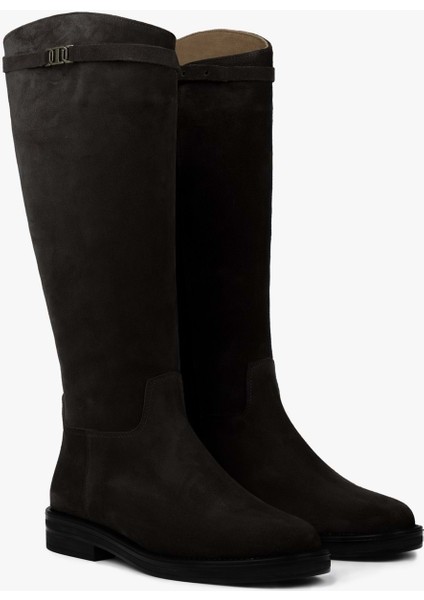 Kadın Arlina Kahve Hakiki Süet Deri Çizme fırsatları