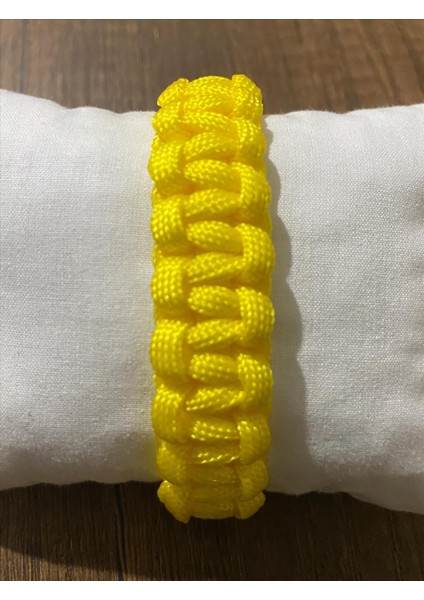 Açık Sarı Paracord Bileklik modelleri