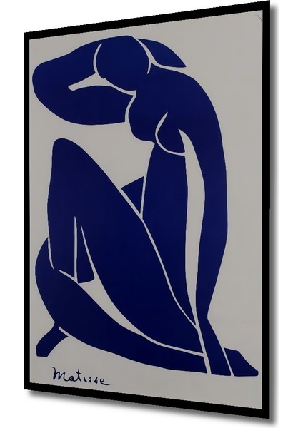 Çerçeve Görünümlü Matisse Soyut Figüratif Ahşap Mdf Dekoratif Tablo Dikdörtgen Tablo fiyatları