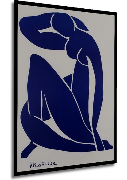 Çerçeve Görünümlü Matisse Soyut Figüratif Ahşap Mdf Dekoratif Tablo Dikdörtgen Tablo modelleri