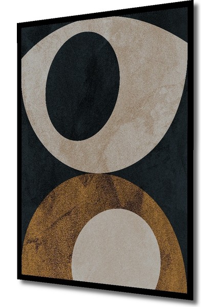 Çerçeve Görünümlü Soyut Sanat Minimalist Dekoratif Ahşap Mdf Tablo Dikdörtgen Tablo fiyatları