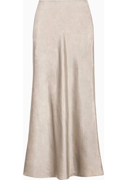 Crushed Satin Bias Cut Maxi Kadın Etek fiyatları