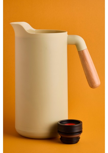 Lotus Nordic Bambu Saplı Cam Vakumlu Termos 1000 ml Yeşil fiyatları