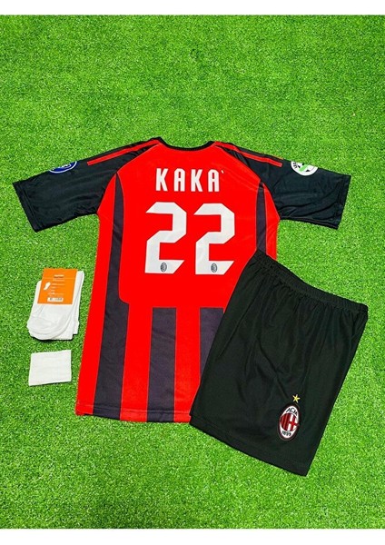 A.c M.i.l.a.n 2007 Sezonu Kaka Leite Nostalji Çocuk Forması 4'lü Set