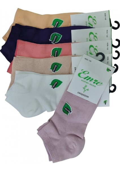 Emre Bambu Dikişsiz Kadın Patik 122