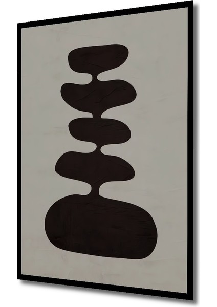 Çerçeve Görünümlü Minimalist Soyut Sanat Dekoratif Ahşap Mdf Tablo Dikdörtgen Tablo fiyatları