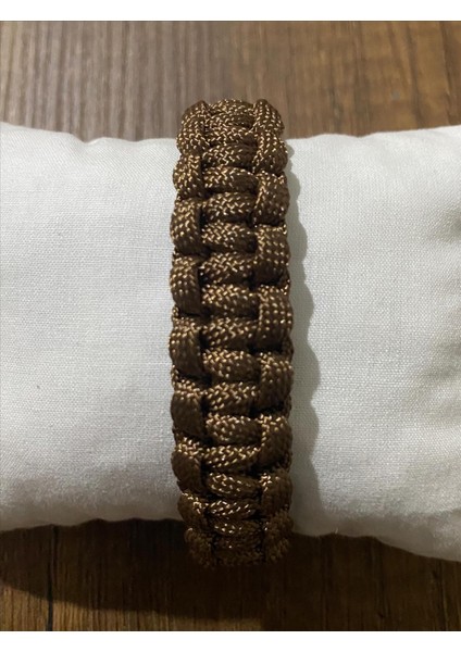 Kahverengi Paracord Bileklik modelleri