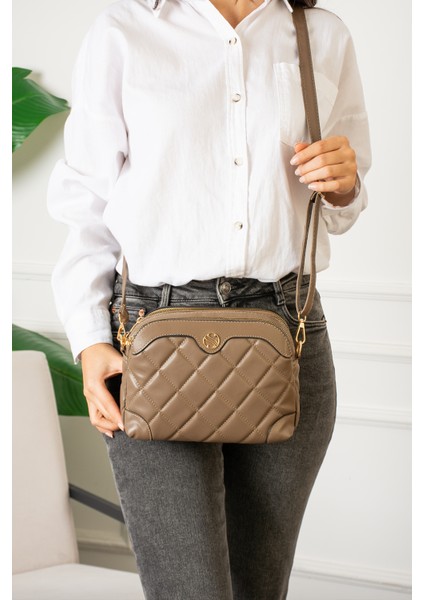 Sanmorris Glc Kadın Ayarlanabilir Çapraz Askılı 4 Bölmeli Siyah Saten Omuz ve Çapraz Çanta fiyatları