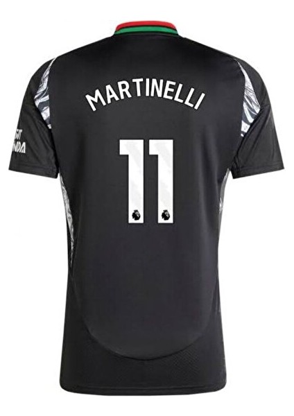 A.r.s.e.n.a.l 2024/25 Yeni Sezon Gabriel Martinelli Deplasman Forması (Black) modelleri