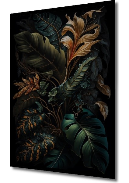 Çerçeve Görünümlü Tropikal Renk Cümbüşü Ahşap Mdf Dekoratif Ev Duvar Tablo Dikdörtgen Ev Duvar Tablo fiyatları