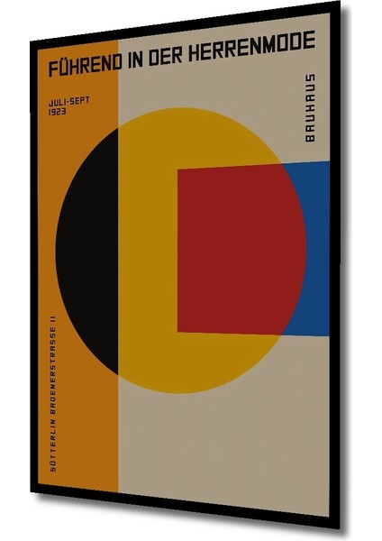 Çerçeve Görünümlü Bauhaus Soyut Sanat Ahşap Mdf Dekoratif Ev Duvar Tablo Dikdörtgen Ev Duvar Tablo fiyatları