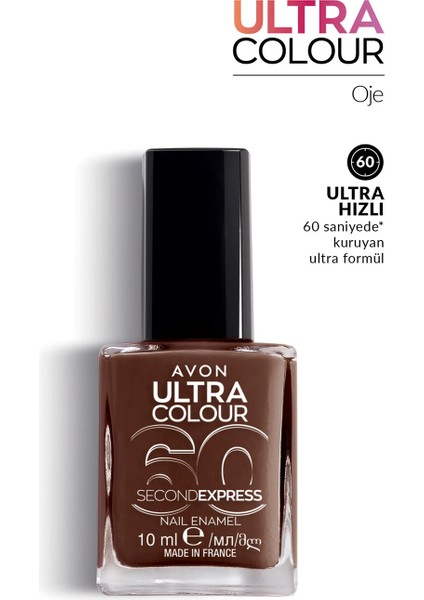 Ultra Colour Tırnak Cilası 10ML - Naughty Brownie