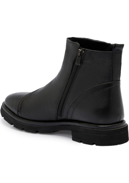 Siyah Hakiki Deri Erkek Bot modelleri