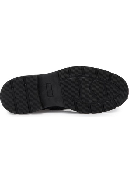 Siyah Hakiki Deri Erkek Bot indirimleri