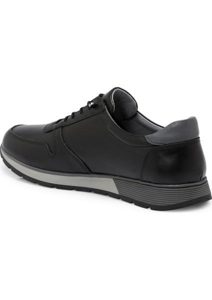 Siyah Hakiki Deri Erkek Ayakkabı modelleri