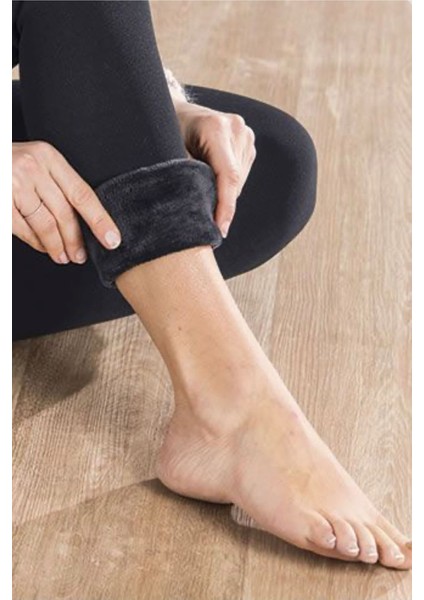 Siyah Peluş Tayt PT580-1 indirimleri